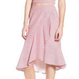 WAYF Ruffle Skirt